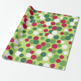 Retro Weihnachtsstecke Geschenkpapier