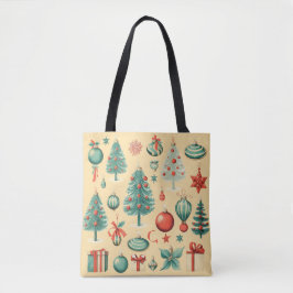 Retro-Weihnachtstasche