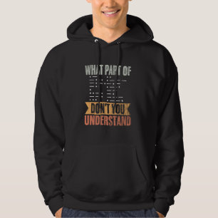 Retro, welcher Teil des Ham-Funkbetreibers Sie nic Hoodie