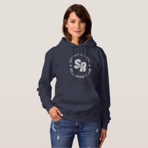 Retro Wellness Club Sportliche Mode Frauen Hoodie