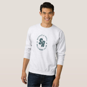 Retro Wellness Club Sportliche Mode Männer Sweatshirt
