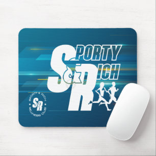 Retro Wellness Club Sportmode Mousepad