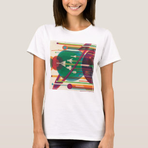 Retro-Weltraum-Reiseposter - Grand Tour Sonnensyst T-Shirt