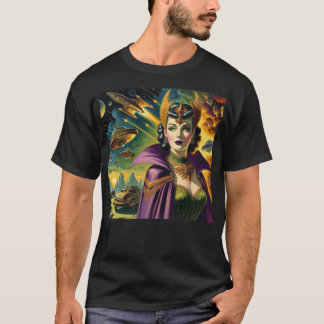 Retro Weltraumkommandant  T-Shirt