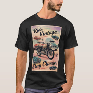 Retro-Werbeanzeige T-Shirt