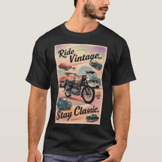 Retro-Werbeanzeige T-Shirt