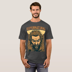 Retro Werewolf - Supernatural T - Shirt