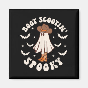 Retro Western Halloween Süßer Geist Lustiger Boot Magnet