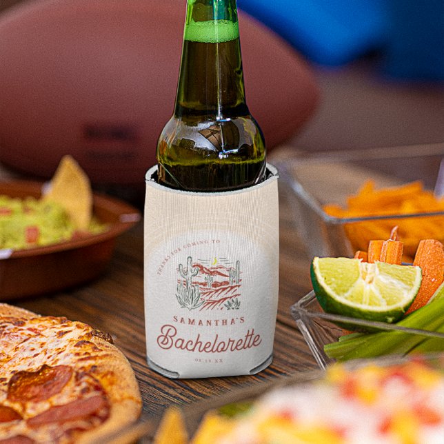 Retro-Western-Wüste | JUNGGESELINNEN-ABSCHIED Dosenkühler (Von Creator hochgeladen)