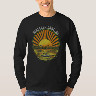 Retro Wheeler See AL Vintage Alabama Sommerferien T-Shirt