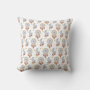 Retro Whimsical Mandala Boho Muster Kissen