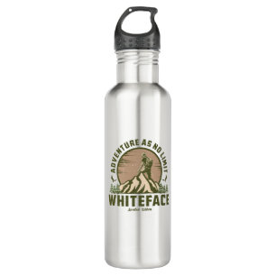 Retro Whiteface Mountain Wanderung Edelstahlflasche