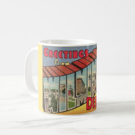 Retro Wilmington Delaware Mug Kaffeetasse