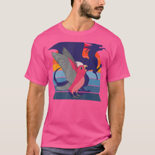 Retro Winged Dragon I Schreie Rose gezüchtet Gala T-Shirt