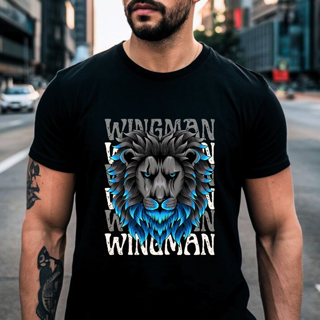 Retro Wingman T-Shirt – Bros Got Your Back (Von Creator hochgeladen)