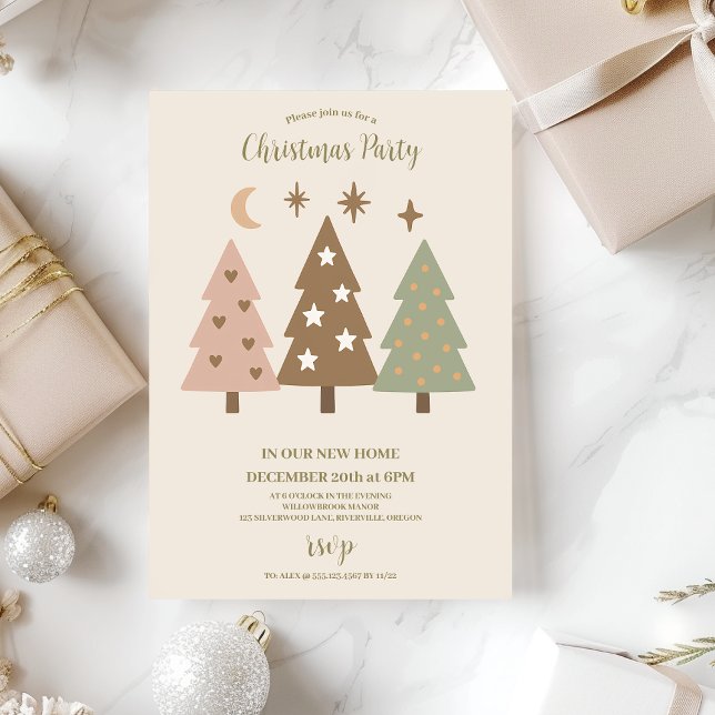 Retro Winter Kisses & Snowflake Wishes Einladung (Von Creator hochgeladen)