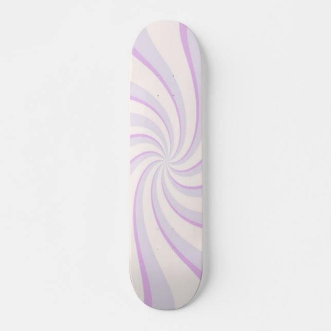 Retro-Wirbel-Skateboard Skateboard (Vorne)