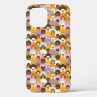 Retro Women of the World Pattern