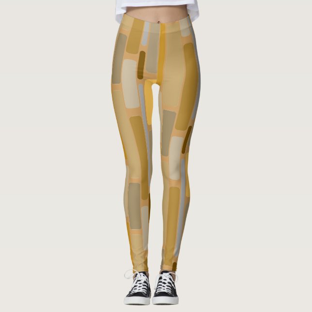Retro Women's Leggings (Vorderseite)