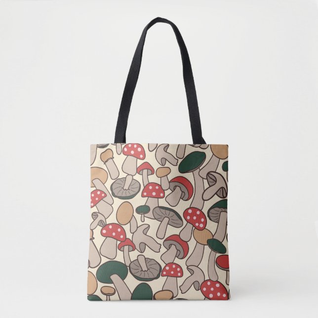 Retro Woodland Mushroom Pattern (Vorderseite)