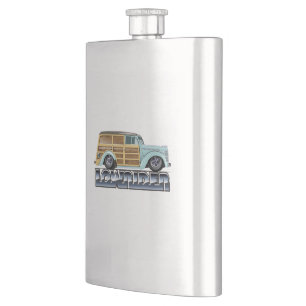 Retro Woody Lowrider Flachmann