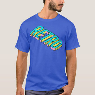 Retro Word Art der 90er Jahre T-Shirt