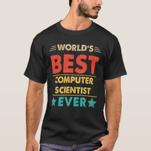 Retro World's bester Informatiker aller Zeiten T-Shirt