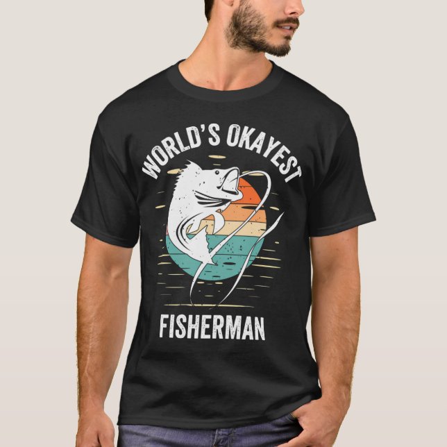 Retro Worlds Okayester Fischer T-Shirt (Vorderseite)