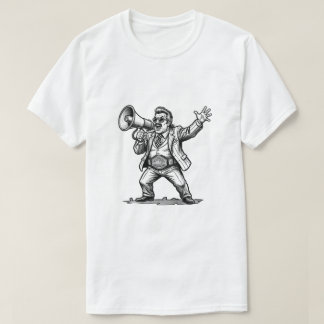 Retro-Wrestling-Manager Megaphon-Meisterschaft T-Shirt