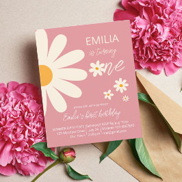 Retro Wüste Disi 1. Geburtstag Einladung