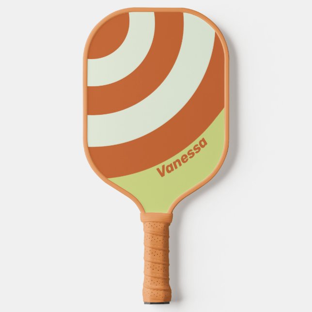 Retro-Wüstenkreislauf Pickleball Schläger (Vorderseite)