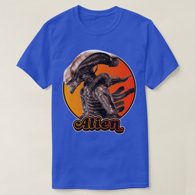Retro Xenomorph Tribute T-Shirt (Design vorne)