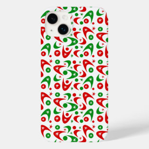 Retro Xmas Boomerangs Case-Mate iPhone 14 Plus Hülle