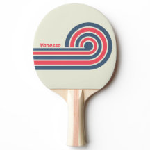 Retro Yacht Club Curl Streifen mit Namen