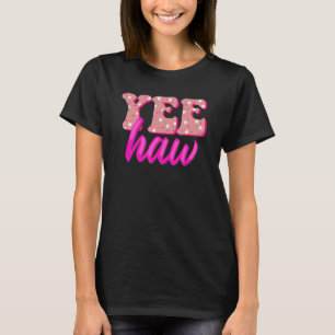 Retro Yew Haw Howdy Rodeo Western Country Southern T-Shirt