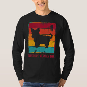 Retro Yorkshire Terrier Mama Owner Mama T-Shirt