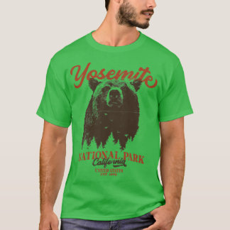 Retro Yosemite Nationalpark California T-Shirt