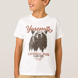 Retro Yosemite Nationalpark California T-Shirt
