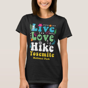 Retro Yosemite Nationalpark Liebe Locarno T-Shirt