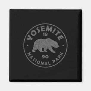 Retro Yosemite Us Nationalpark Vintage-Souvenir H Magnet