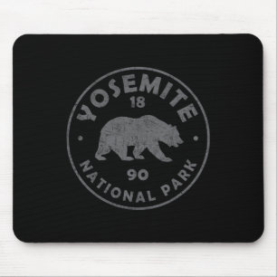 Retro Yosemite Us Nationalpark Vintage-Souvenir H Mousepad