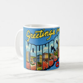 Retro Youngstown Ohio Greeting  Kaffeetasse