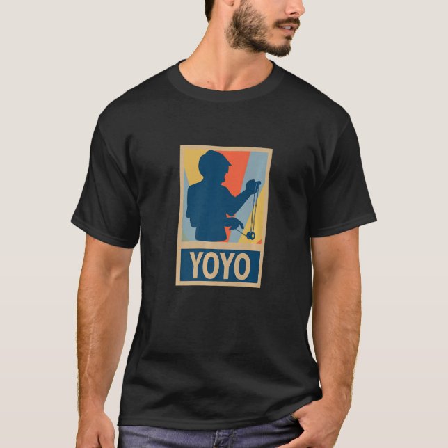 Retro Yoyo Yoyo Toy Game Pastime YOYO T-Shirt (Vorderseite)