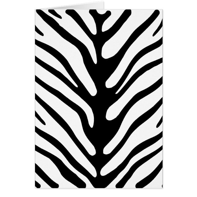 Retro Zebra Stripe Motif (Vorne)