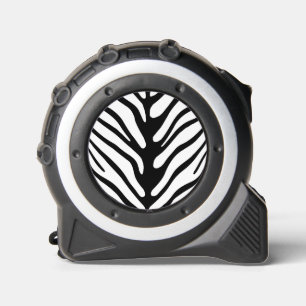 Retro Zebra Stripe Motif Maßband