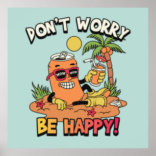 Retro-Zeichen Poster