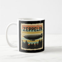 Retro Zeppelin Dirigible Luftschiff Zepelin Zeppli
