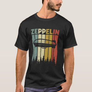 Retro-Zeppelin Luftschiff Vintage Dirigible Luftsc T-Shirt
