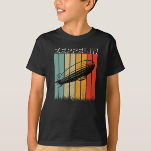 Retro-Zeppelin-Luftschiff Zepelin Zepplin T-Shirt