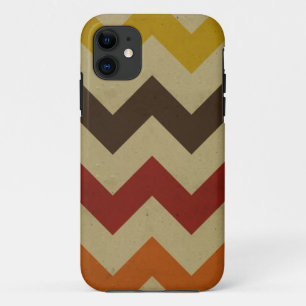 Retro Zickzack Zickzackstreifen zag Muster chic iPhone 11 Hülle